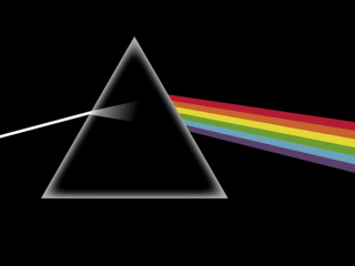 Dark Side of the Moon album cover by Pink Floyd