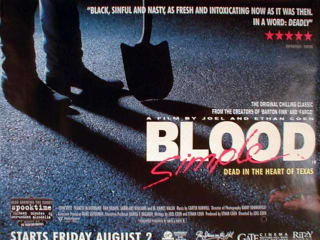 Blood Simple poster Coen Brothers