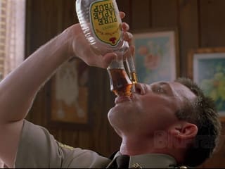 Super Troopers trooper chugging syrup contest