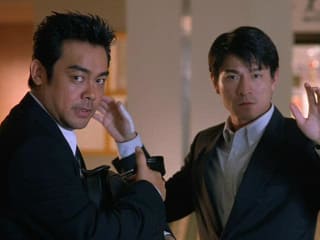 Film still from Johnnie To's Running out of Time