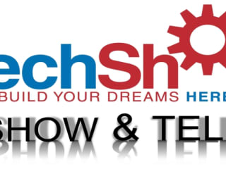 TechShop Show and Tell banner