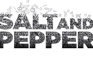 Salt and Pepper at Zach theatre