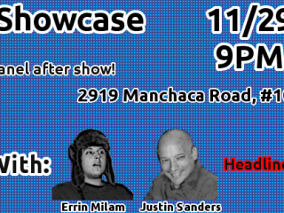 banner for Alpha Test Comedy Showcase episode 4 the Quest for Peace