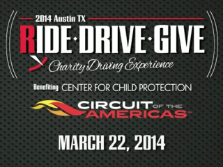 Ride Drive Give charity driving experience for Center for Child Protection