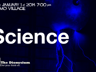poster for the Dionysium Science show