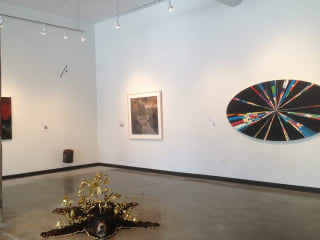 interior space of Canopy Austin art gallery