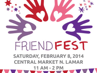 flyer for Creative Action's Friend Fest 2014