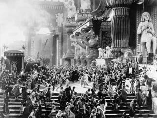 still from the D.W. Griffith film Intolerance