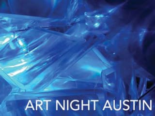 logo for Art Night Austin 2014