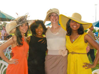 News_Health Museum_Triple Crown polo fundraiser_May 2012_Hasti Taghi_Joy Sewing_Beth Younger_Melinda Spaulding Chevalier