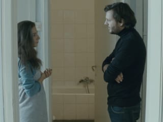 Scene from the movie When Evening Falls on Bucharest