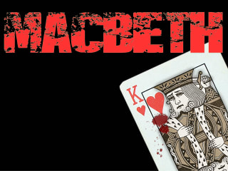 poster for Shakespeare at Winedale performance of Macbeth