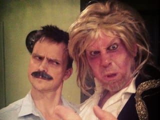 performers of Merlin Works improv comedy team The Known Wizards