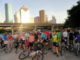 Bayou City Outdoors hosts "Bikes, Bats, Brews & Bcycles - All On Buffalo Bayou"