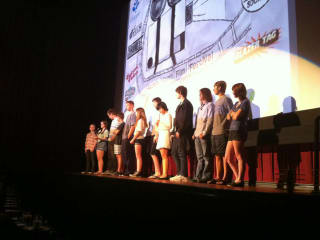 filmmakers at the Alamo Drafthouse Ritz for Austin Youth Film Festival