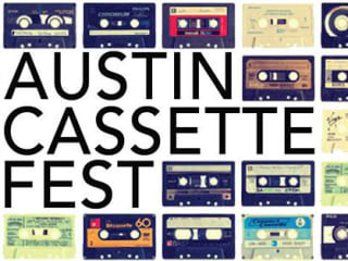 poster for Austin Cassette Fest at Mass Gallery