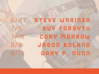 poster for Barton Creek Live summer music series