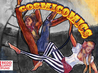 poster for Sky Candy production of Cosmicomics