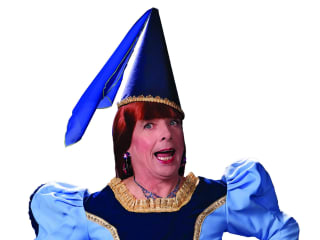 Jaston Williams in ZACH Theatre's Maid Marian in a Stolen Car
