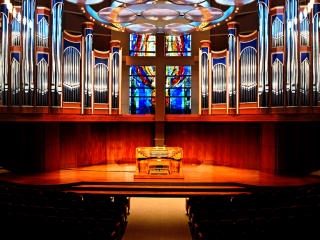 Belin Chapel, Morris Cultural Arts Center, Houston Baptist University