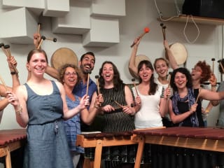class at Rattletree School of Marimba