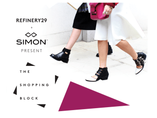 The Shopping Block: A Collaboration Between Refinery 29 and Simon