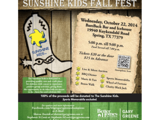 Sunshine Kids Fall Fest