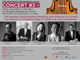 Chamber Music International concert #3