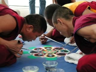 Menil Collection presents "A Buddhist Sand Mandala of Compassion"