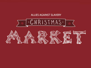 Fifth Annual Christmas Market - Allies Against Slavery - December 2014