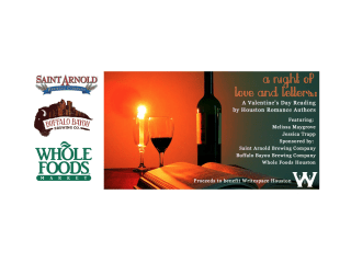 Writespace hosts "A Night of Love and Letters: Houston Romance Authors Read to Celebrate Valentine's Day"