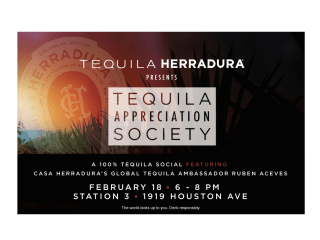 Herradura presents Tequila Appreciation Society