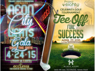 "Neon City Lights Gala and Tee Off Fore Success" benefiting Project 88 Foundation