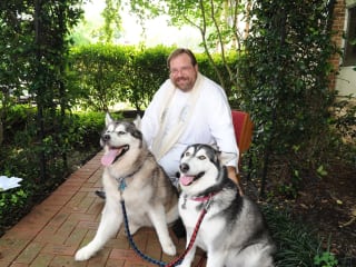 "Blessing of the Animals" at Bellaire United Methodist Church