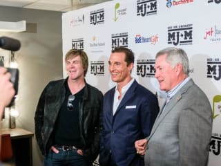 Mack Jack McConaughey benefit with Jack Ingram and Matthew McConaughey