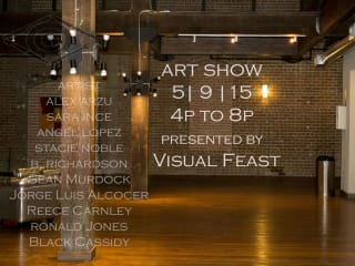 Visual Feast Art Show-Del Sol