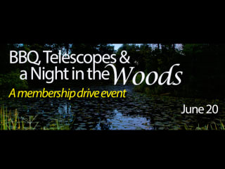 Houston Arboretum & Nature Center Presents BBQ, Telescopes & a Night in the Woods