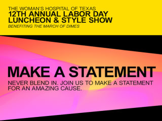 The Woman’s Hospital of Texas 12th Annual Labor Day Luncheon & Style Show
