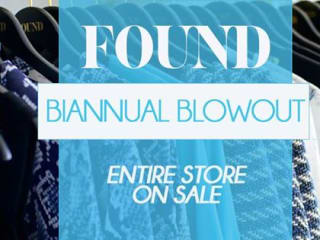 FOUND Bi-Annual Sale