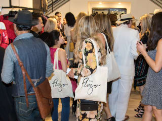 Guests mingling Dallas Stylemaker 2016 Reveal Party