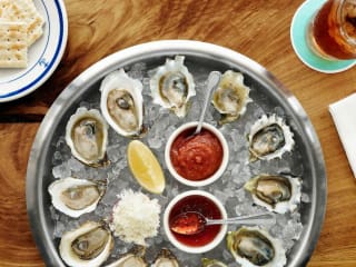 Clark's Oyster Bar seafood Clarksville Austin restaurant