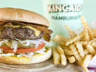 Kincaid's bacon cheeseburger