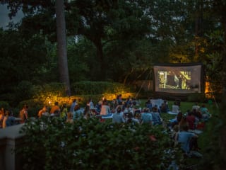 The Museum of Fine Arts, Houston outdoor film screening