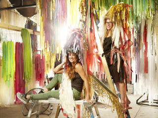 The Color Condition artists Marianne Newsom and Sunny Sliger