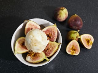 figs, ice cream