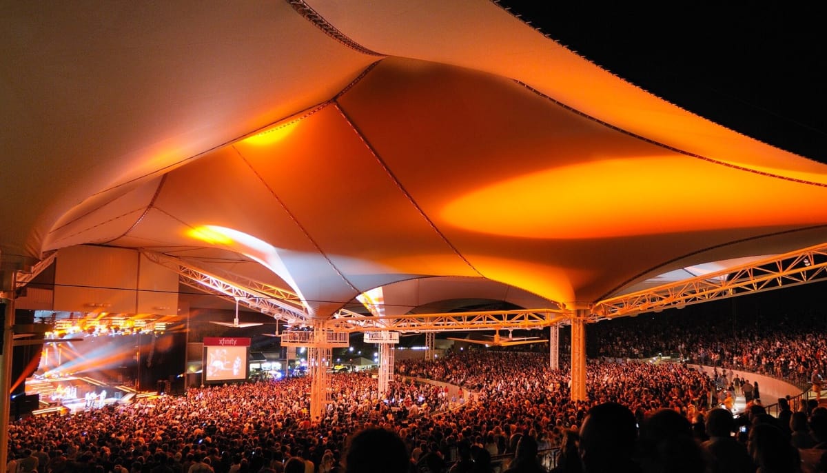 Woodlands Pavilion is ranked as most popular amphitheater in world