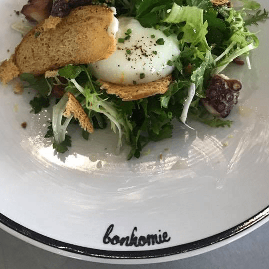 Bonhomie restaurant food