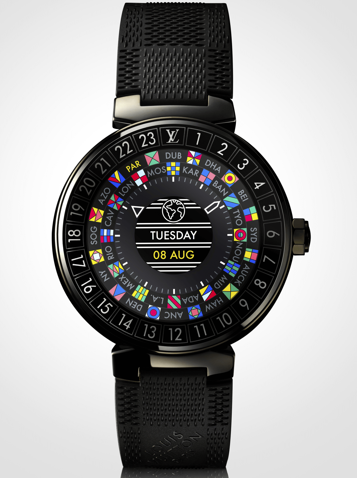 Fashion crowd gets first look at Louis Vuitton&#39;s first smartwatch - CultureMap Houston