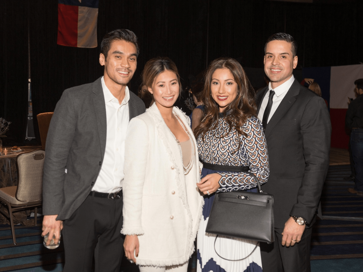 Houston, social book party, January 2018, Dzi Vo, Andrea Tan, Jose Almodovar, Nancy Almodovar