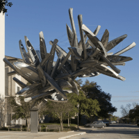 UT Landmarks Monochrome for Austin Nancy Rubins
